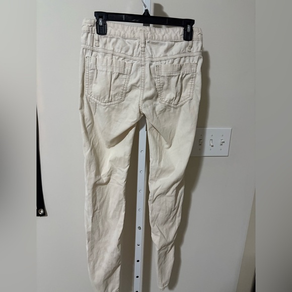 Free People Cream corduroy Skinny Jeans - Picture 2 of 2